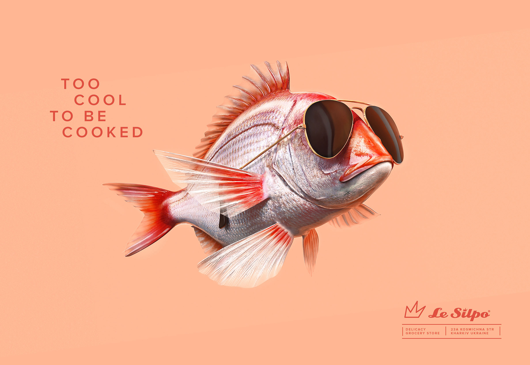 Too Cool To Be Cooked. Fish