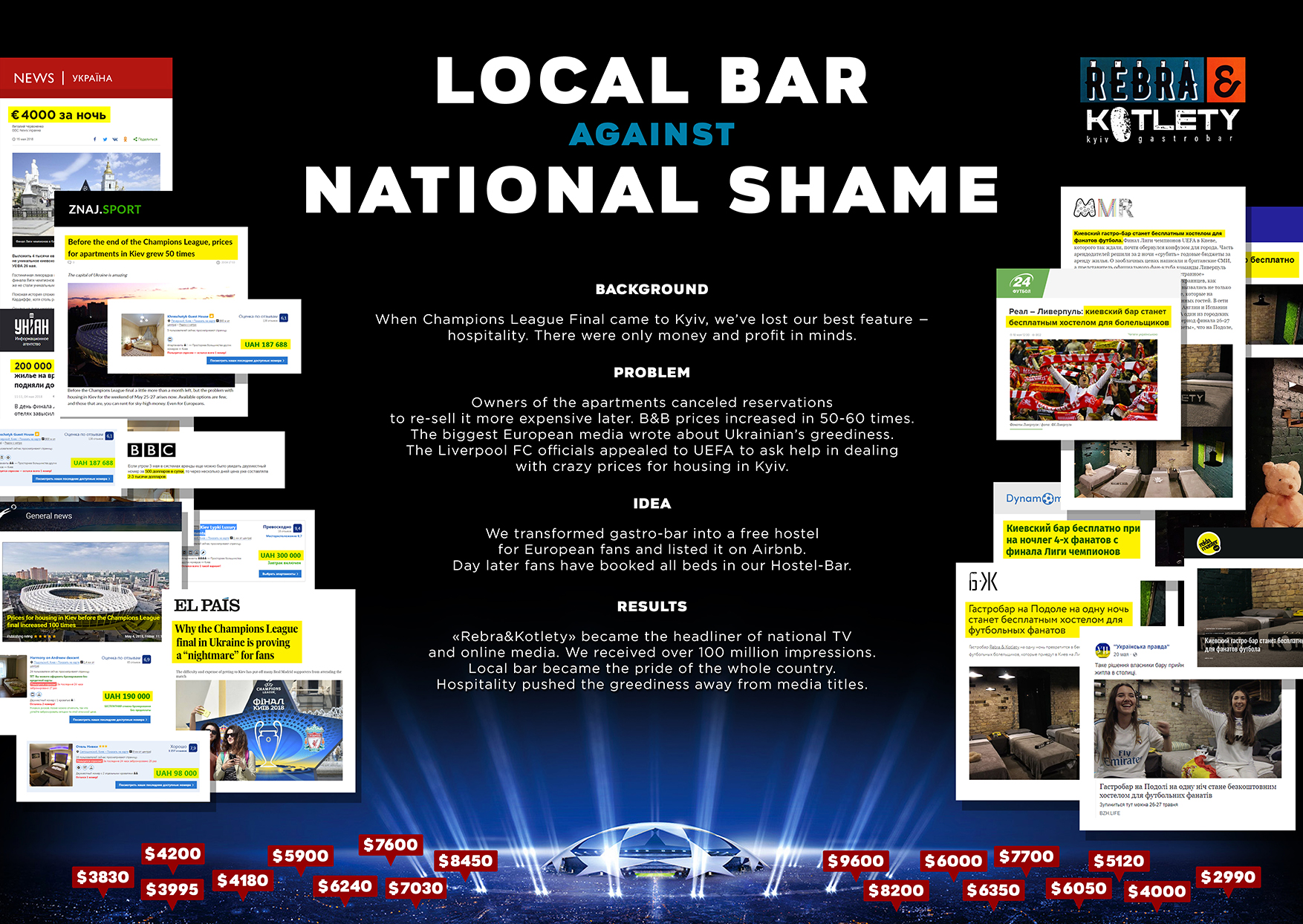 Local bar against national shame
